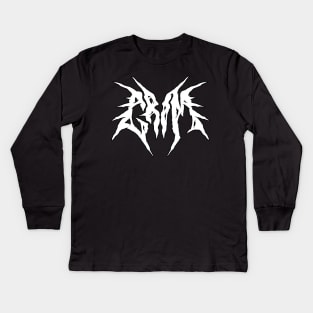 GRIM logo Kids Long Sleeve T-Shirt